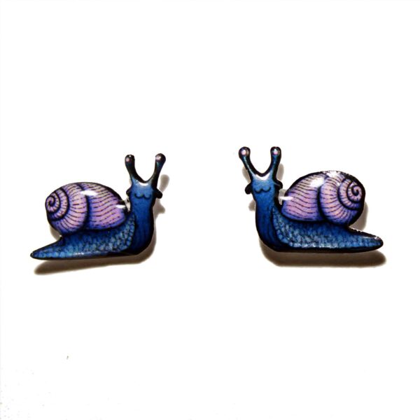 Snail Stud / Post Earrings